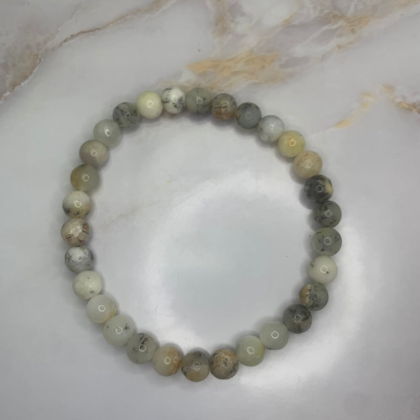 Amethyst bracelet 6mm