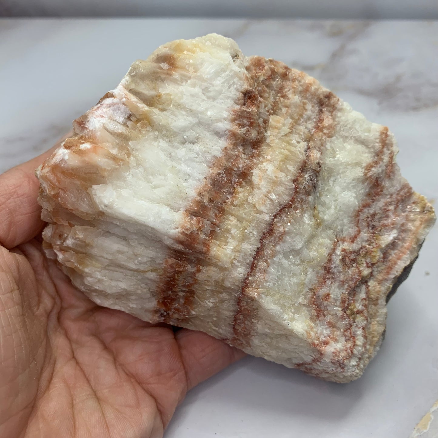 Ruwe Regenboog Calciet Edelsteen – Positiviteit & Vreugde