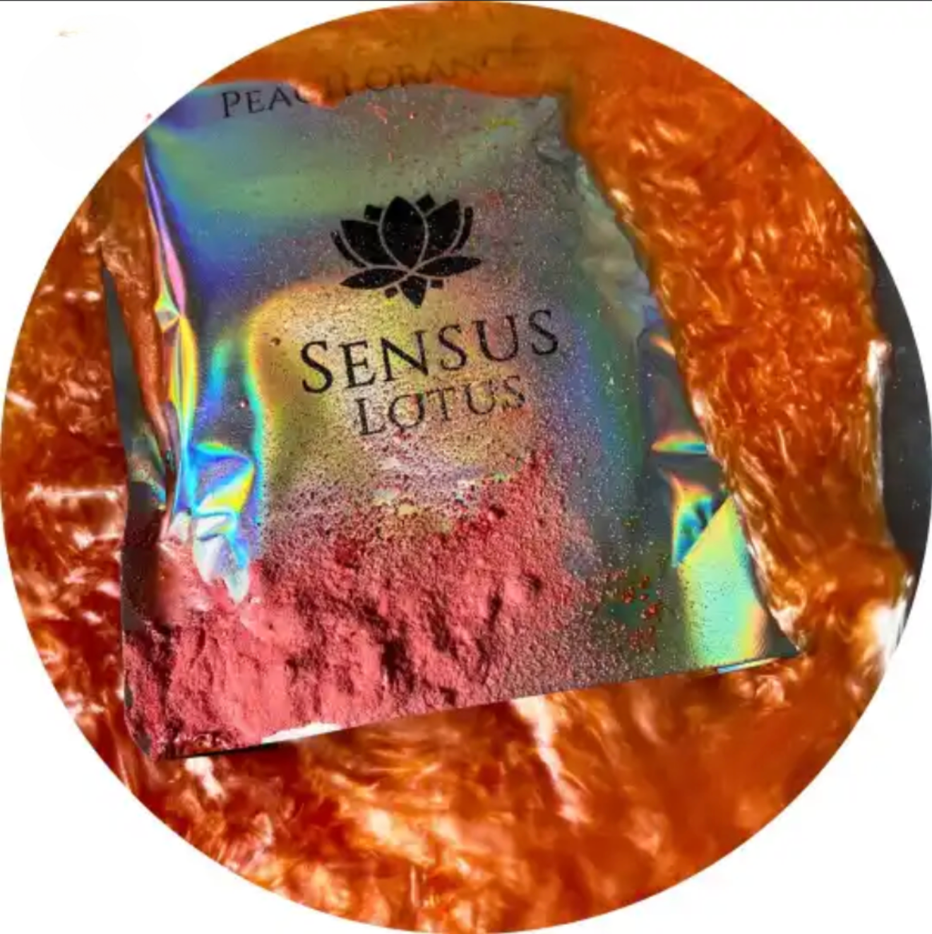 Poudre de bain magique Orange Pêche - 30g