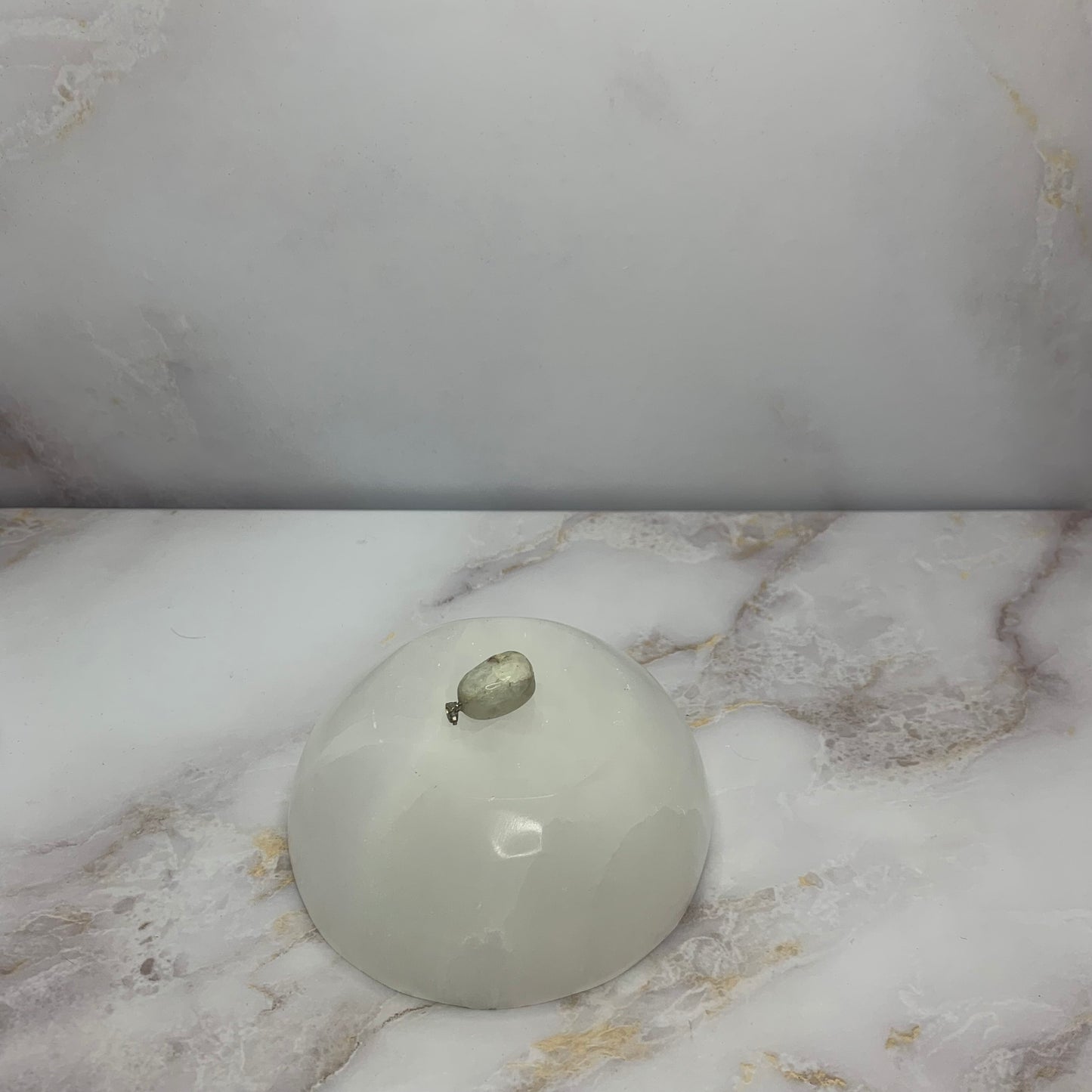 gepolijste trommelsteen kettinghanger maansteen