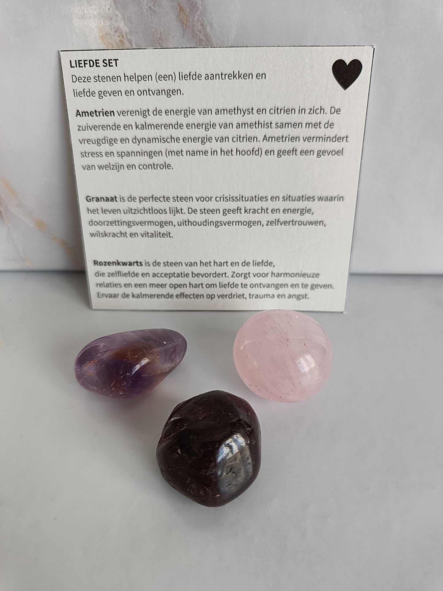 liefde ste met kaartje