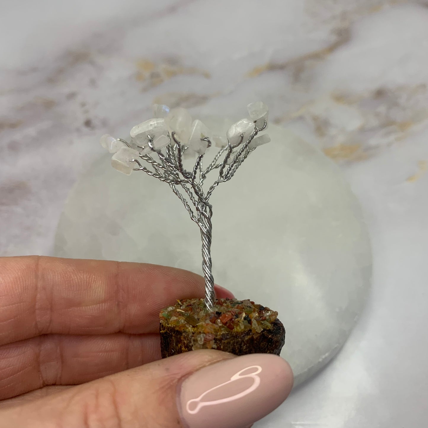 maansteen edelsteenboompje