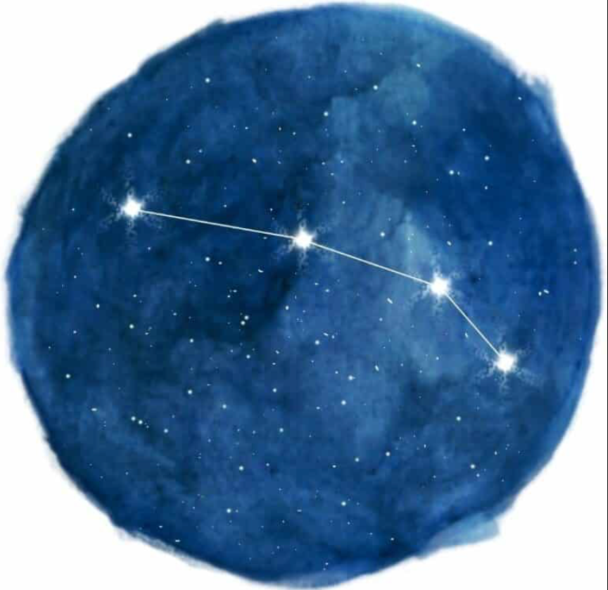 sterrenbeeld ram edelstenen set