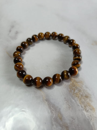 Bracelet oeil de tigre | 8mm
