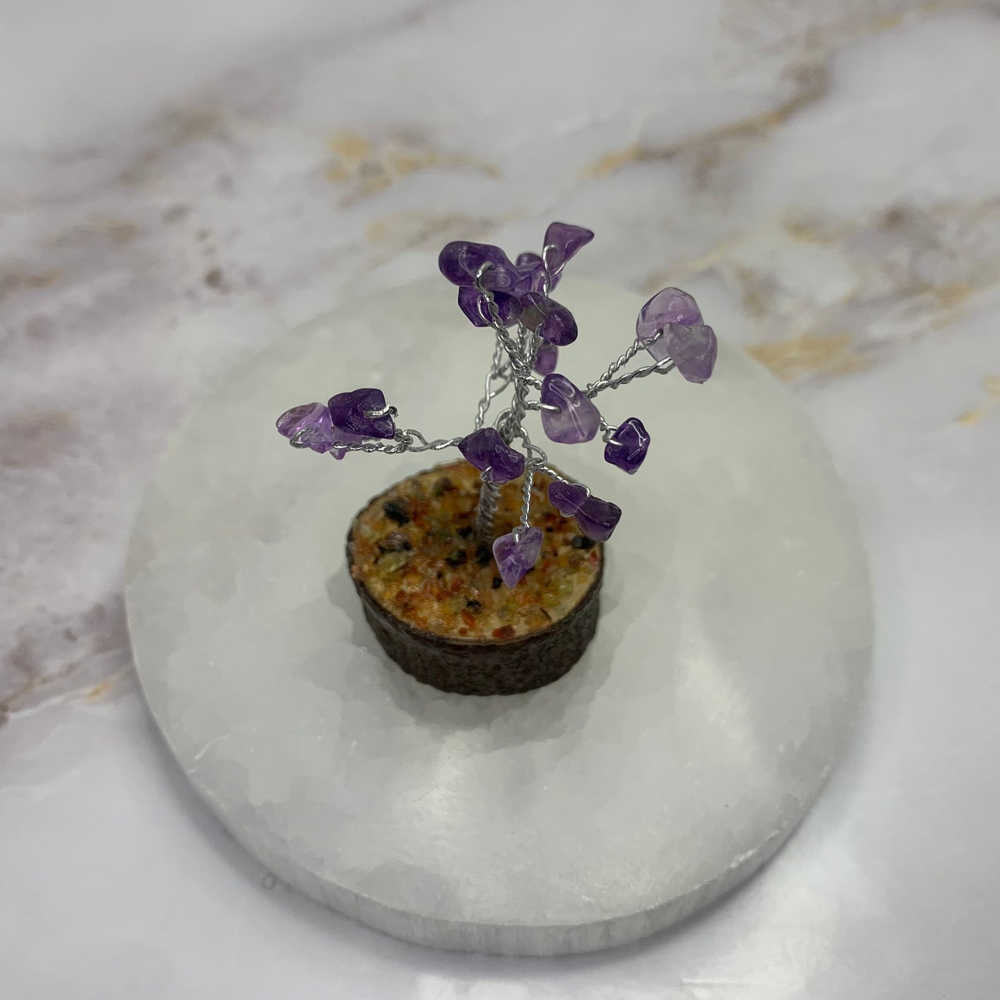 edelsteenboomptje amethist 