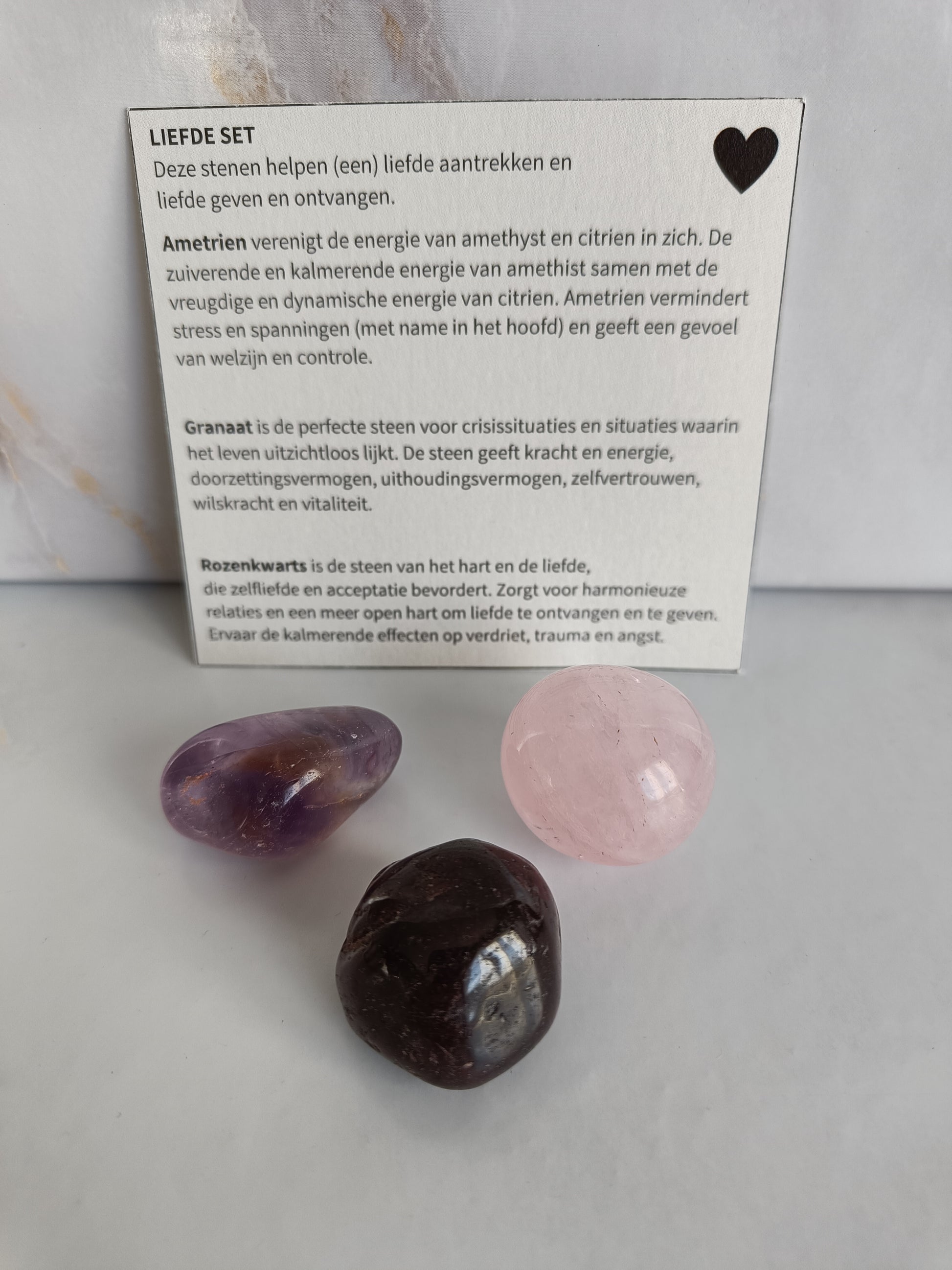 liefde ste met kaartje